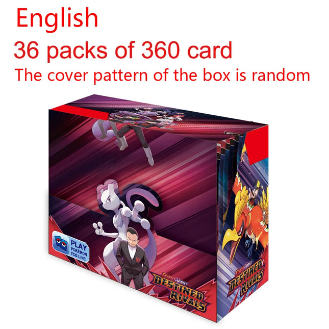 360 Stück Pokémon-Karten Destined Rivals Prismatic Evolutions Scarlet Violet 151 PALDEAN Englische Booster Battle Sammelkarte