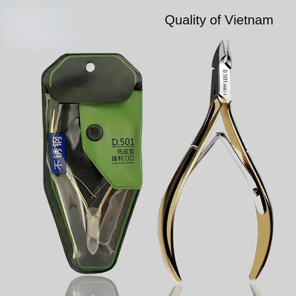 D501 Blade Fingernail Toenail Cuticle Nipper Trimming Stainless Steel Nail Clipper Cutter Cuticle Scissors Plier Manicure Tools