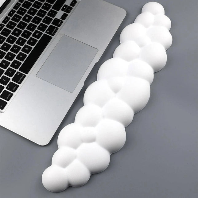 Mauspad mit Handballenauflage Tastatur Cloud rutschfest Desktop Büro Gamer Maus Handgelenkauflage Ergonomische Tastatur Mauspad Handballenauflage