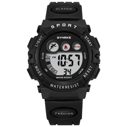 Digital Watch for Kids, Waterproof LED Lights Luminous Watches, Children Wristwatch Boys Students Electronic Wrist Watch