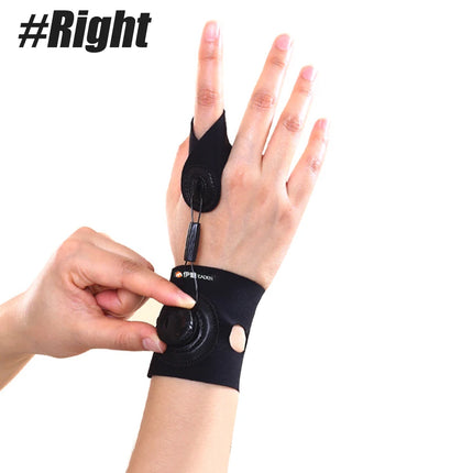 Adjustable Finger Splint for Workout & Recovery - Trigger Finger Brace with Knob Fits All Fingers | 1PC Orthopedic Support