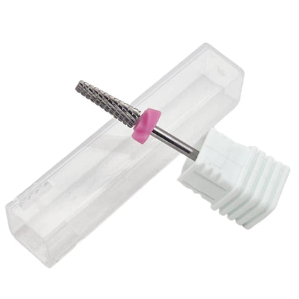 5-IN-1Mini Tapered Carbide Nail Drill Bits Electric Tungsten Nail Drill Accessories 3/32" Manicure Bur Nail Cuticle Milling Tool
