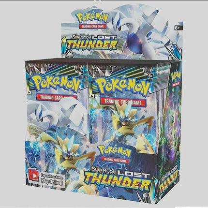 90/180/360Pcs English French Spanish Carta Karten Pokemon Cards Sun Moon Evolutions Booster Box Collectible Tradiner child Card
