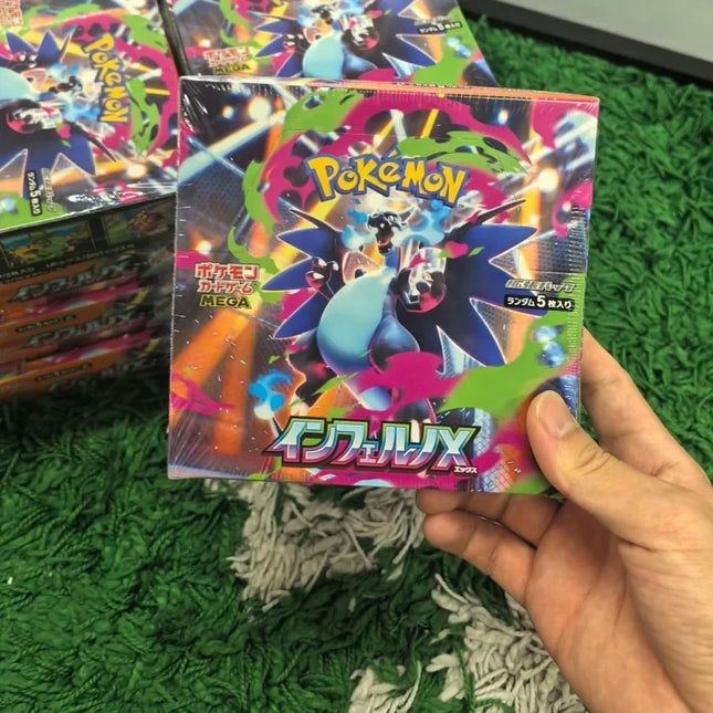 Auf Lager: Japanische Version Pokémon-Sammelkarte PTCG M2 MEGA Karten Booster Box als Sammlerstücke für Kinder zum Geburtstag