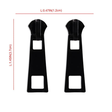 Personality Zipper Stud Earrings Fashion Jewelry For Women Unusual Earrings 2026 Geometry Ear Ring Pop Hip Hop Piercing Jewelry