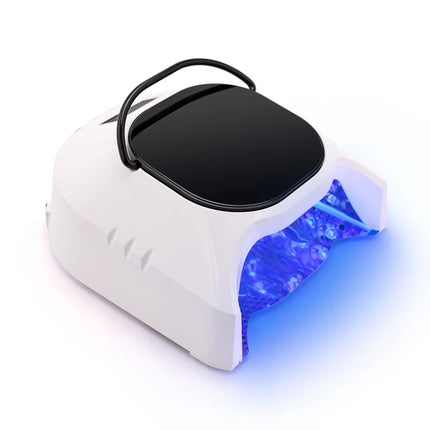 Popular Upgraded 72W Cordless UV LED Nail Lamp with Rechargeable Battery &  Fan - Professional Gel Nail Dryer for Salon & Home