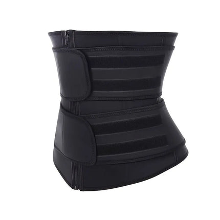 Women Waist Trainer Belt Tummy Control Slimming Body Shaper Sweat Trimmer Sauna Fitness Workout Cincher Girdle Shapewear Plus