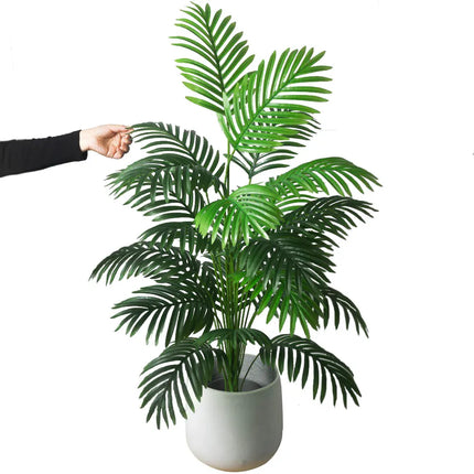 Tropical Artificial Palm Leaf Branch - image 5