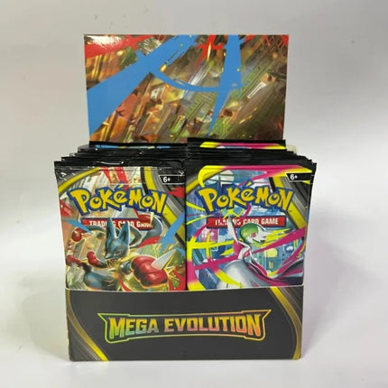 10/30/60/360PCS English Pokémon TCG: Mega Evolution Perfect order Phantasmal Flames Ascended Heroes Booster Box Pokemon card