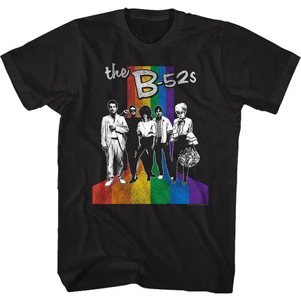 Pop in 1976 The B-52s New Wave Band Was Founded in Athens Georgia. American Retro Streetwear T-shirt