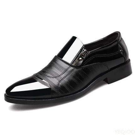 2026 Large Size Fashionable Men's Office Formal Shoes Low Cut Daily Comfortable Pointed Multifunctional Men's Wedding Shoes