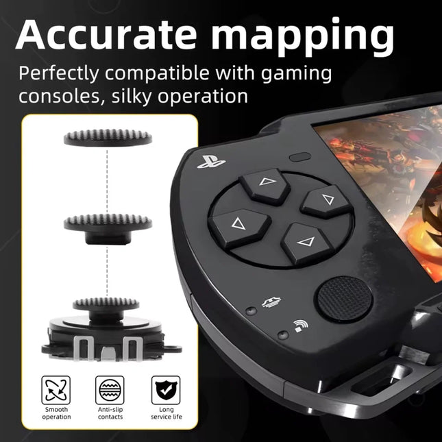 GRYAN 3D Analog Joystick Thumb Stick Replacement For PSP 1000 2000 3000 Console Controller Repair parts Replacement Accessory