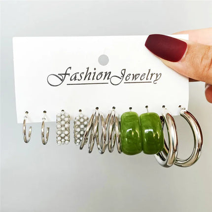 YOBEST Big Gold and Silver Color Heart Earrings for Women, Butterfly Dangle Earring Set, Female Jewelry Gifts, New Fashion, 2025