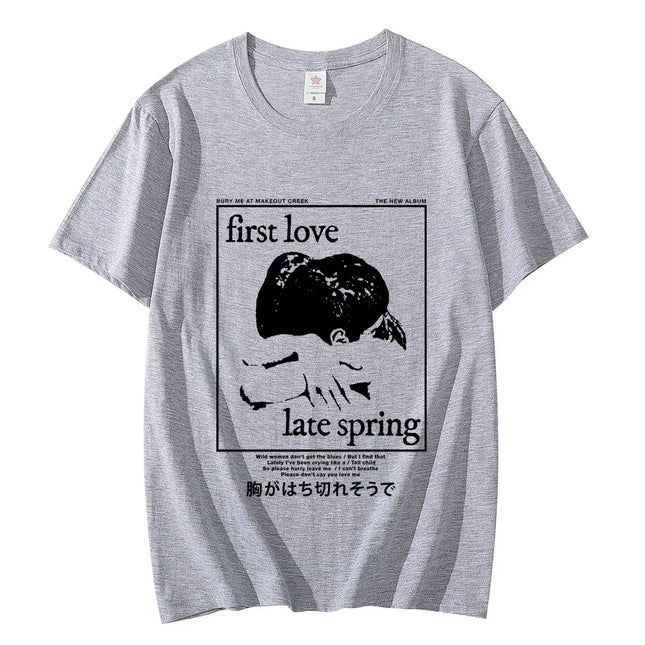 Sängerin Mitski First Love Late Spring Grafik T-Shirts Konzert Tour Fan Geschenk T-Shirt Herren Damen Mode Trend Vintage T-Shirts