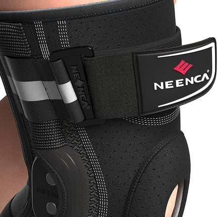 NEENCA Hinged Knee Brace for Knee Pain Knee Support with Side Stabilizers Joint Pain Relief Arthritis Meniscus Tear ACL PCL