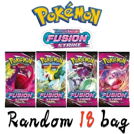 Random 18 bag Pokemon TCG Booster Pack Mega Evolution Ascended Heroes English Version Cards Per Pack Rare Trading Cards