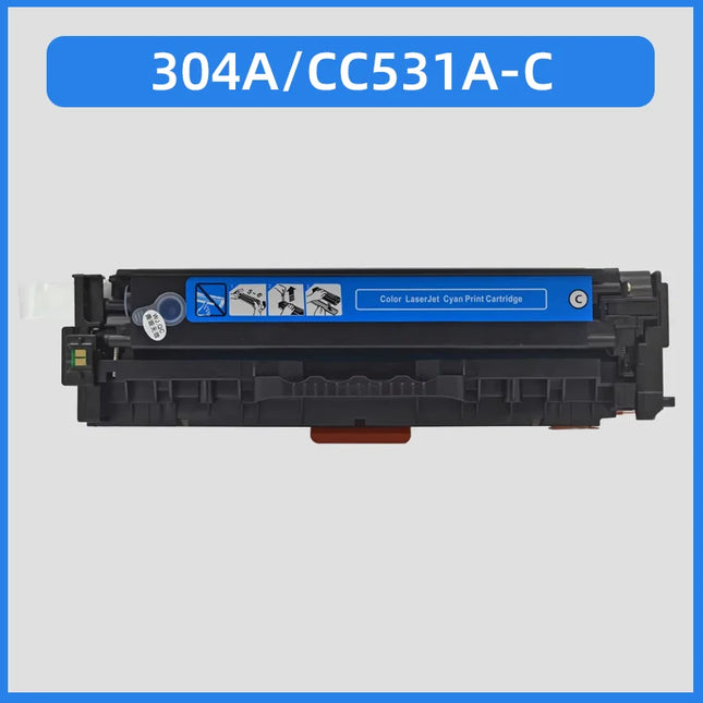 304A CC530A 531A 532A 533A Tonerkartusche, kompatibel mit HP Color LaserJet CM2320n CM2320nf fxi CP2025 CP2525n CP2025dn Drucker