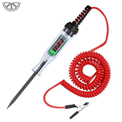 Car Truck Voltage Circuit Tester Auto Car Diagnostic Probe Test Pen Light Bulb Electric Measuring Pen Repair Tools - product