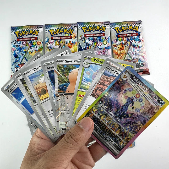 Pokémons Karte 10/20 Stück Prismatische Entwicklungen Englisches Booster Battle Pokémons Kartenspiel Sammelkarten Sammlung Karten