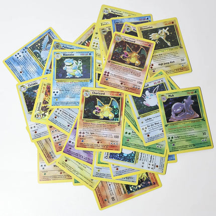 Proxy PTCG A-New1999 English Base Set 2000 English Base Set 2 Series Charizard Blastoise Proxy Cards Game Collection Anime Cards