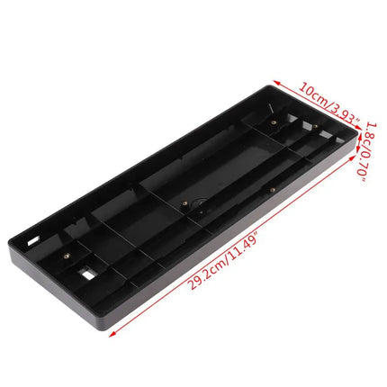 Keyboard Base for SEAT GH60 Compact Keyboard Base for SEAT 60% Keyboard Poker2 Plastic Frame for CASE Transparent