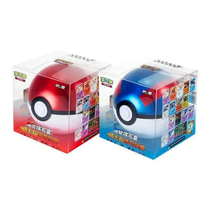 Genuine Pokemon Cards PTCG Gifts 5.0 Simplified Chinese Dream Poke Ball Gift Box Pikachu Legend Celebration Super Ball Card Gift