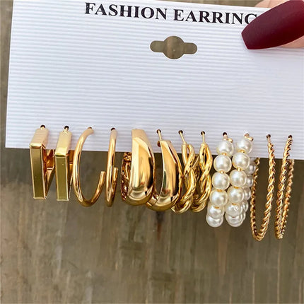 YOBEST Big Gold and Silver Color Heart Earrings for Women, Butterfly Dangle Earring Set, Female Jewelry Gifts, New Fashion, 2025