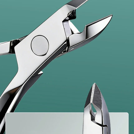1Piece Cuticle Nipper, Premium Stainless Steel Cuticle Trimmer for Manicure & Pedicure at Home/Spa/Salon