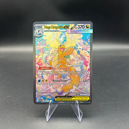 Team Rocket's Mewtwo Ex 281/217 SIR DIY Proxy Anime PTCG Collection Card TCG Ascended Heroes Mega Charizard Completionist Gift