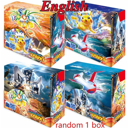 360Pcs Pokemon Card Prismatic Evolutions Scarlet Violet 151 Surging RIVALITES English Booster Pokemon Battle Transaction Card