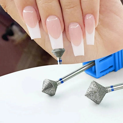 1Pcs Diamond Nail Drill Bits Rotary Cuticle Clean Burr 3/32" Manicure Bit Drill Machine Accessories 2028