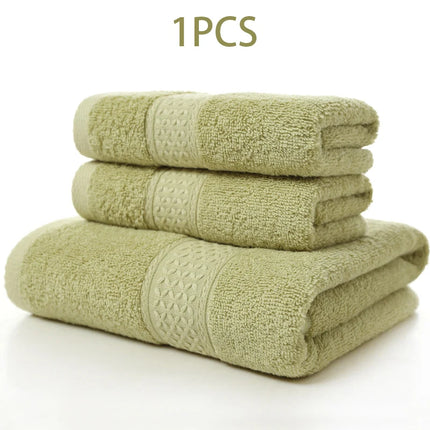 100% Cotton Thickened High-Quality Cotton Bath Towel Super Absorbent Large Bath Towel Comfortable Towel Bathroom Travel Towel