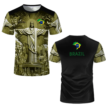 MM9 JUL 90 Minute Series 3D Sport Quick-dry Breathable Men Tshirt Football Jersey Team Training Racing Parent-child Short Sleeve