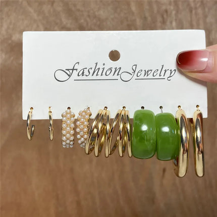 YOBEST Big Gold and Silver Color Heart Earrings for Women, Butterfly Dangle Earring Set, Female Jewelry Gifts, New Fashion, 2025