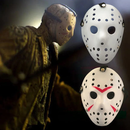 Halloween Horror Jason Mask Hockey Cosplay Killer Hallowmas Scary Party Decor Mask Christmas Masquerade Masque V for Vendetta