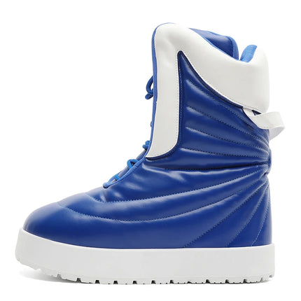 Men Boots 2025 New Winter Slippers Warm Men Shoes Waterproof Non-Slip Plush Sneakers Male Tenis Shoes Boots Men Sneakers Winter