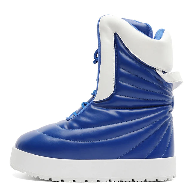 Herrenstiefel 2025 Neue Winterhausschuhe Warme Herrenschuhe Wasserdichte rutschfeste Plüsch-Sneaker Herren-Tennisschuhe Stiefel Herren-Sneaker Winter