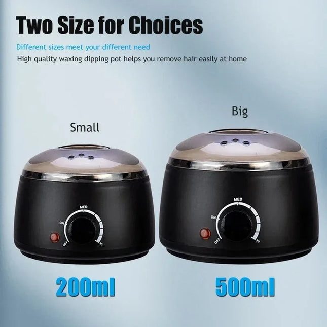 200ML/500ML Wax Heater Warmer Wax Machine for Hair Removal Depilation Wax Dipping Epilator Paraffin Pot - product image 2