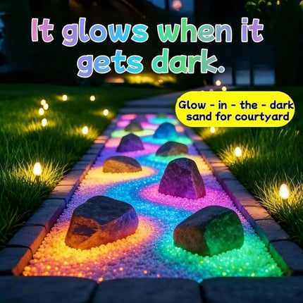 10000Pcs Luminous Stones Fish Tank Aquarium Ornament Glow In The Dark Pebbles Outdoor Yard Lawn Path Walkways Decorations