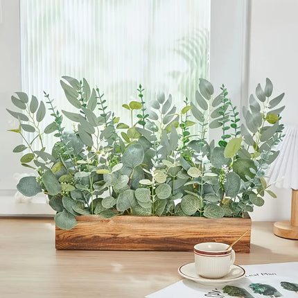 Eucalyptus Leaves - artificial flowers for wedding greenery (photo 5 of 10)