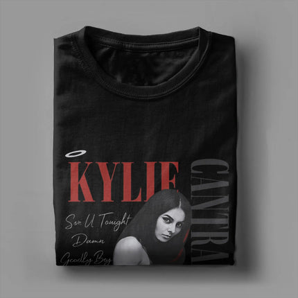 Men Kylie Cantrall T Shirts Collide Tour 2025 100% Cotton Clothing Hipster Short Sleeve Round Collar Tees Classic T-Shirt
