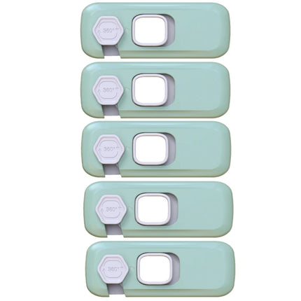 1/3/5PCS Child Proof Refrigerator Locks Cabinet Lock Fridge Locks for Kids Safety Baby Freezer Door Latches with Adhesive Tape