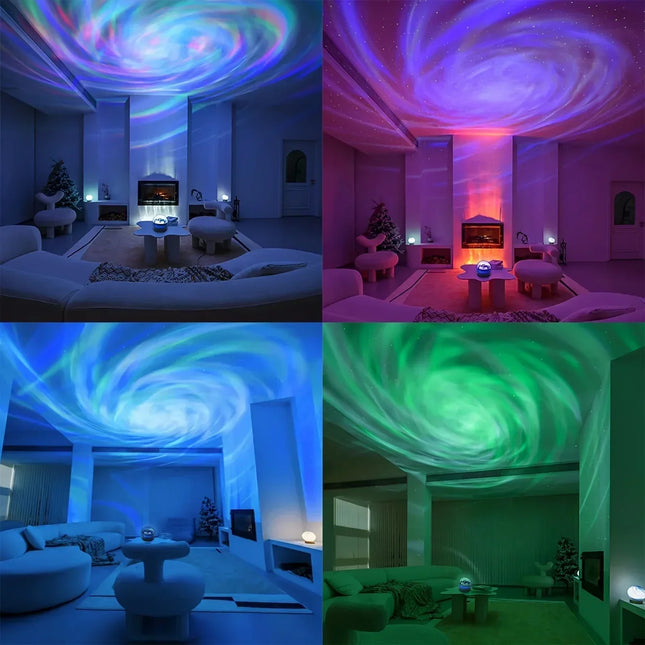 LED Galaxy Projector Light Multi-color Remote Control for Bedroom Decoration Christmas Star Projector - product image 2