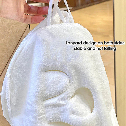 Hot compress towel hanging ear soft skin-friendly steam heating cold hot compress face towel wet compress irrigation face towel