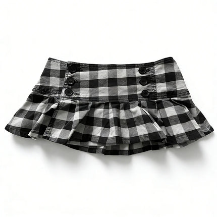 Summer women's fashionable Y2K half-length skirt, figure-hugging and sexy chick mini skirt, hip-hop punk streetwear