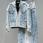 jacket pants set / M