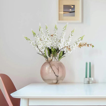 Hyacinth Rattan Flowers - artificial flowers for living room (photo 3 of 12)