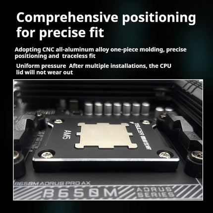 TEUCER AM5 CPU Bending Corrector Frame Aluminum Fastener For AMD Motherboard