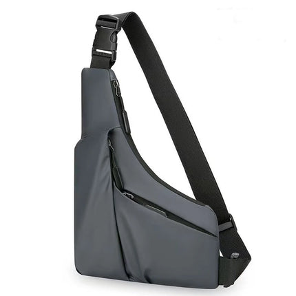 Men's Versatile Casual Chest Bag Multi-color Option Crossbody Shoulder Bag for Daily Commuting Outings