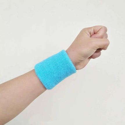 L XL Wristband Sport Sweatband Hand Band Sweat Wrist Support Brace Wrap Guards for Gym Volleyball Basketball Tennis Wrist Band